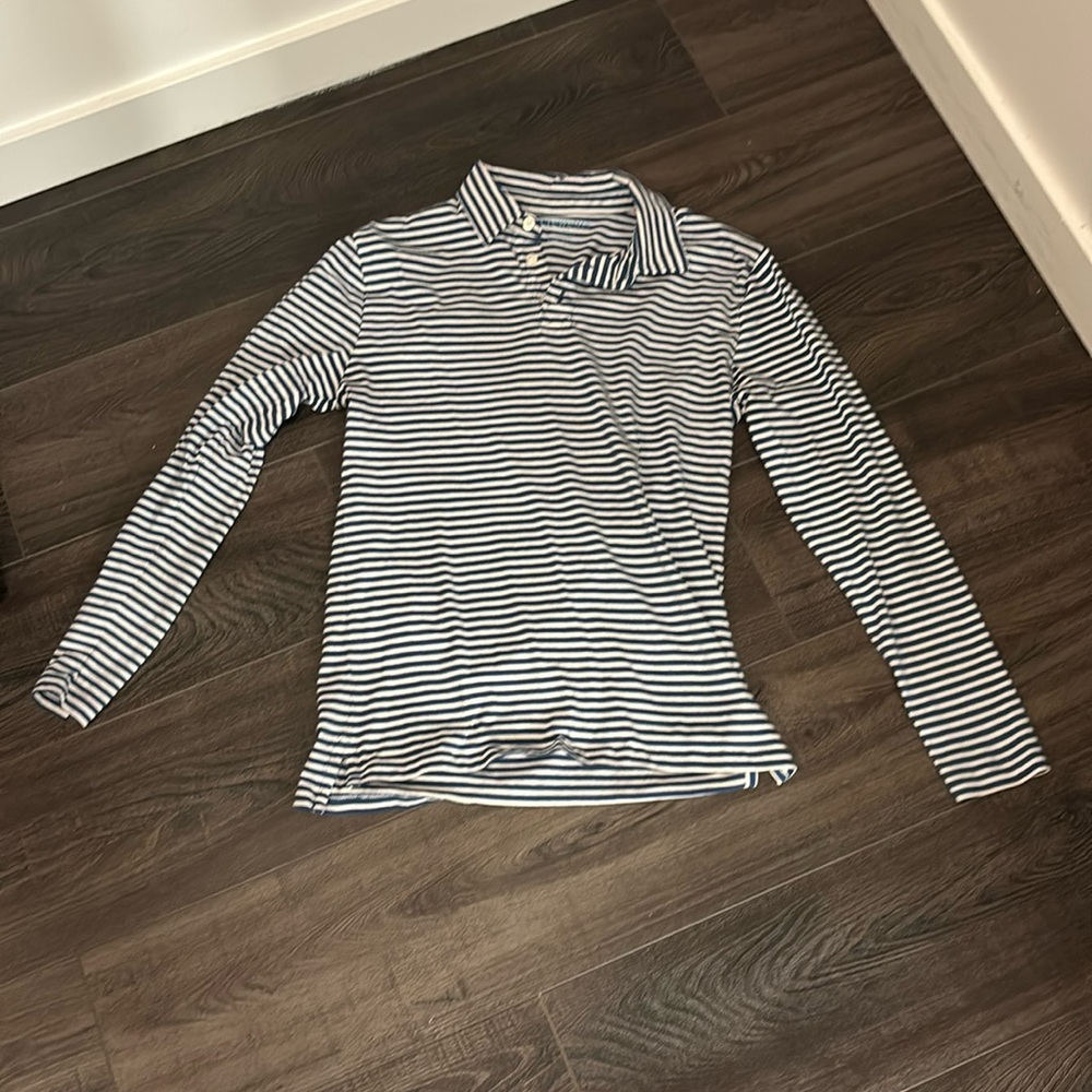 J Crew Crewcuts Long Sleeve Striped Polo